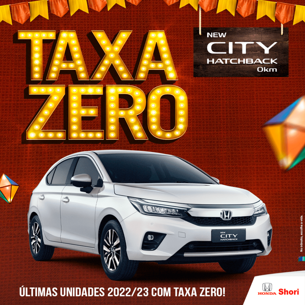 New City Hatchback com TAXA ZERO! – Grupo Pianna